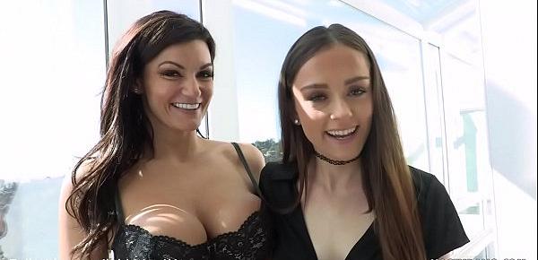  No threesome this time! - Becky Bandini, Lily Glee
